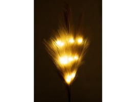 Pampová tráva se světlem 1m, 15 LED, teplá bílá Pampová tráva se světlem 1m, 15 LED, teplá bílá