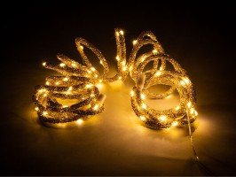 Řetěz LED dekorativní, 100LED, různé barvy Řetěz LED dekorativní, 100LED, různé barvy
