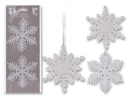 Vianočná ozdoba snehové vločky