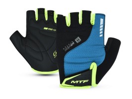 Cyklistické rukavice MTF, zelené, L Cyklistické rukavice MTF, zelené, L