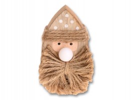 Vánoční postavičky s LED nosem