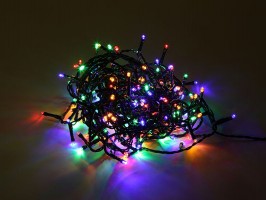 Svetelná reťaz 10m, 200LED, farebná Svetelná reťaz 10m, 200LED, farebná