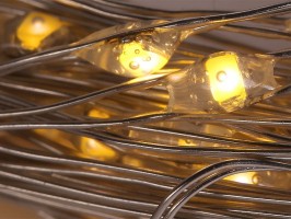 Světelná struna 8m, 80LED, teplá bílá Světelná struna 8m, 80LED, teplá bílá