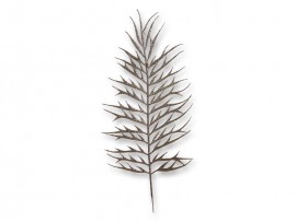 Vianočná dekorácia list 41cm