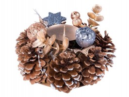 Vánoční svícen Ø12cm