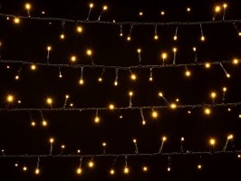 Svetelná reťaz 40m, 2000LED, teplá biela