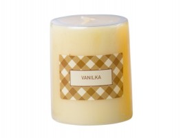 Svíčka vanilka 7,5x6,3cm