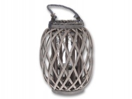 Proutěná lucerna 30x23cm