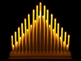 LED svícen 35,5x8x33,5cm, 33LED LED svícen 35,5x8x33,5cm, 33LED