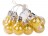 Světelný řetěz žárovek s flitry, 10LED