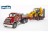 Bruder 2813 - Nákladné auto MACK Granite s návesom a traktorom JCB
