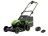 AKU rotační sekačka Greenworks 46 cm LM4602SA1 2x24v