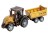 3D dřevěná skládačka Traktor s přívěsem