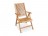 Polohovací křeslo KINGSTON 109x52x62cm, teak Polohovací křeslo KINGSTON 109x52x62cm, teak