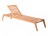 Zahradní lehátko LIGERO 225x65x36cm, teak