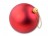 Vánoční koule matná červená Ø12cm, 1ks