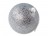Vianočná guľa strieborná Ø12cm, 1ks