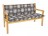 Potah na lavici Cross 140x49+41x8 cm