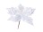 Biely vianočný kvet 23cm