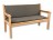 Potah na lavici Grafit 49x140+44x140x4 cm Potah na lavici Grafit 49x140+44x140x4 cm