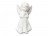 Vianočná dekorácia anjel 16cm, keramika