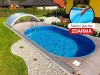 Azuro Ibiza 600 - Antracit - hĺbka 1,50 m Azuro Ibiza 600 - Antracit - hĺbka 1,50 m