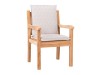 Poťah na kreslo DeLuxe Sand 100x48x8cm nízky Poťah na kreslo DeLuxe Sand 100x48x8cm nízky