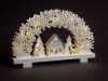 LED drevená dekorácia 32x5x20cm, 10LED LED drevená dekorácia 32x5x20cm, 10LED