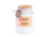 Svíčka Lucas candle frosted white 453g Svíčka Lucas candle frosted white 453g