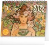 Stolní kalendář Alfons Mucha 2022 Stolní kalendář Alfons Mucha 2022