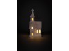 Keramický kostelík LED 2,8x7,8x19,2cm Keramický kostelík LED 2,8x7,8x19,2cm