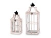 Drevený lampaš set 2 ks 26x26x65 cm Drevený lampaš set 2 ks 26x26x65 cm