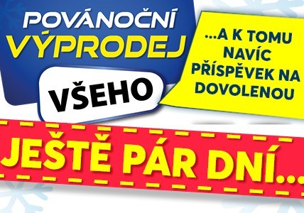 POVÁNOČNÍ VÝPRODEJ VŠEHO! Ještě pár dní...