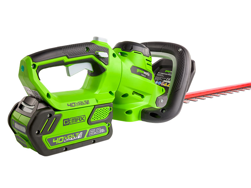 LED indikace stavu nabití baterie Greenworks G60
