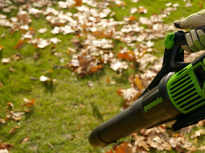 LED indikace stavu nabití baterie Greenworks G60