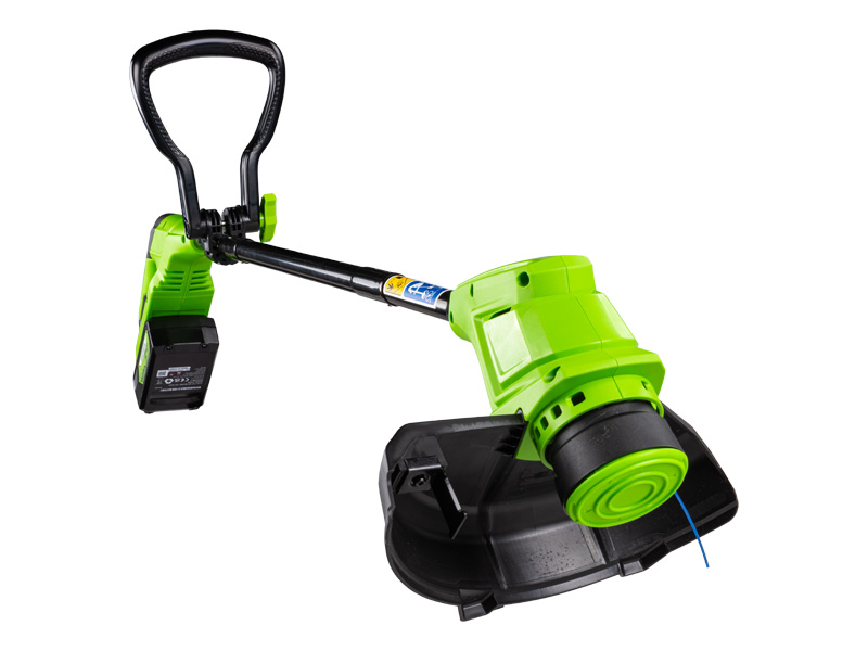 LED indikace stavu nabití baterie Greenworks G60