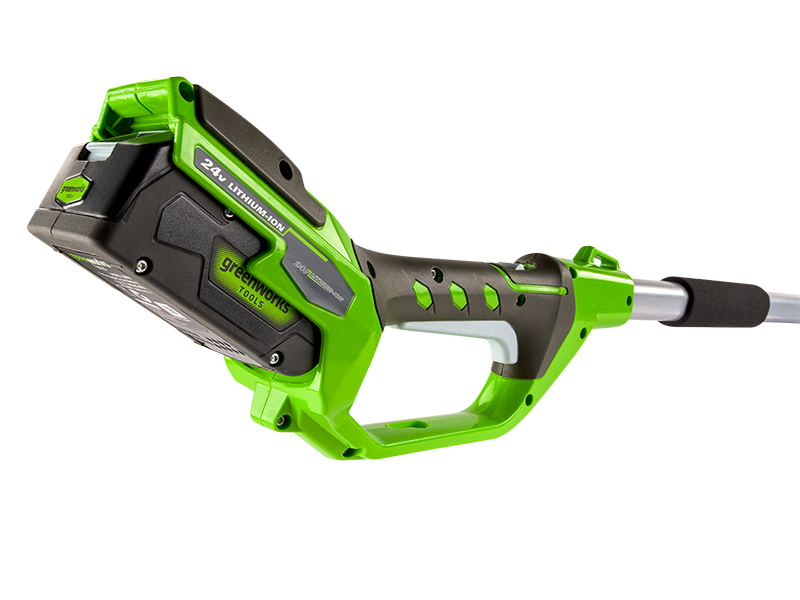 LED indikace stavu nabití baterie Greenworks G60