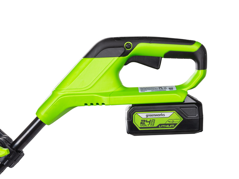 LED indikace stavu nabití baterie Greenworks G60
