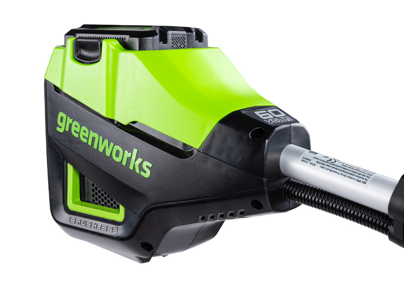 LED indikace stavu nabití baterie Greenworks G60