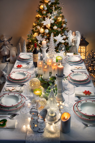 Vianočný stromček v bielom štýle